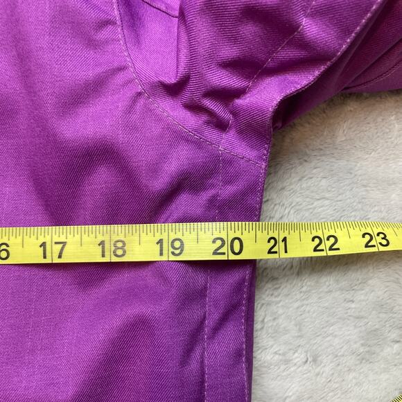 Ride Snowboards Cappel Ski Snowboard Jacket Womens M Purple Hooded Winter Parka - Picture 12 of 13